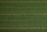 Green Wool Kilim, 9'9 x 11'11 - In Stock - Nickey Kehoe