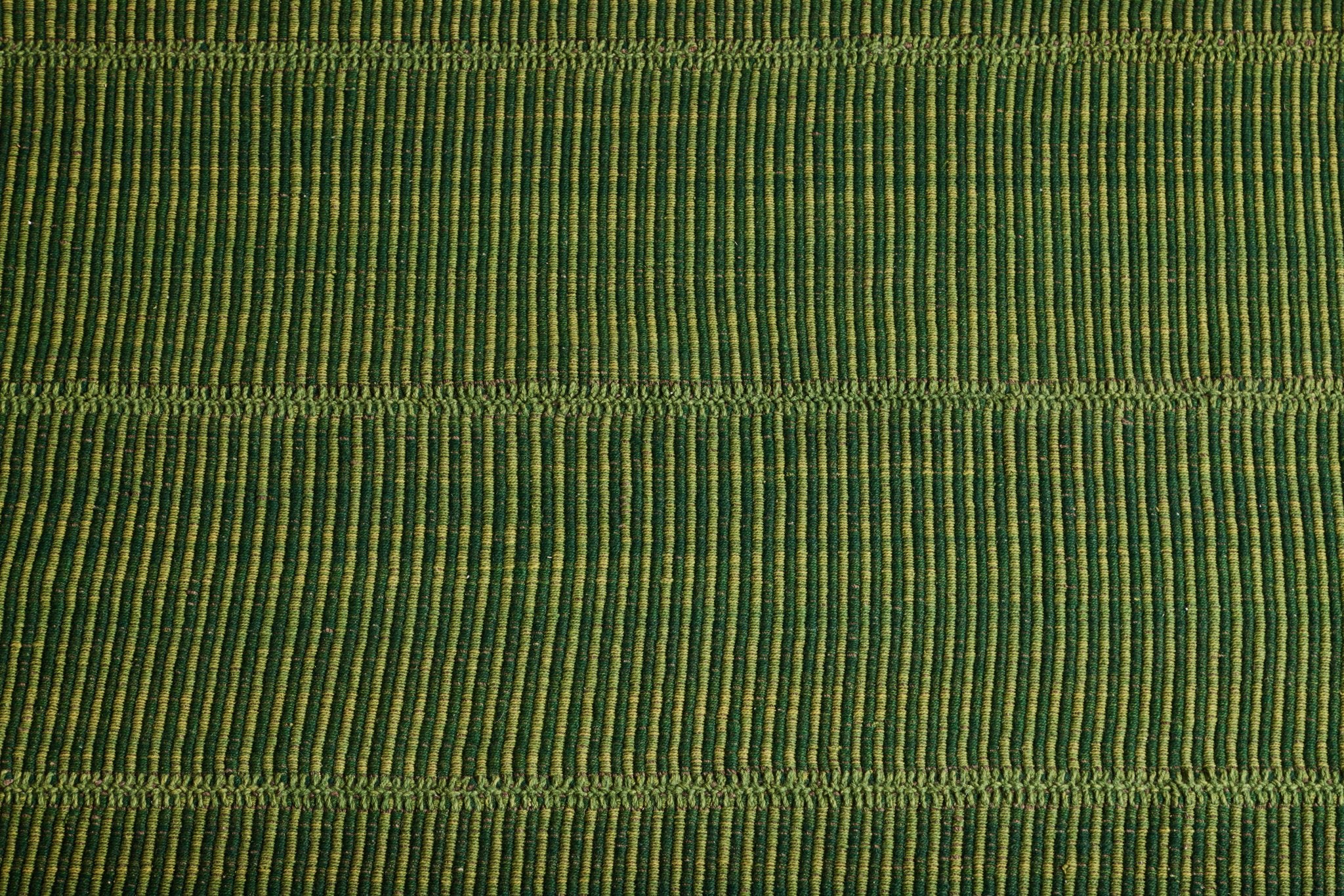Green Wool Kilim, 9'9 x 11'11 - In Stock - Nickey Kehoe