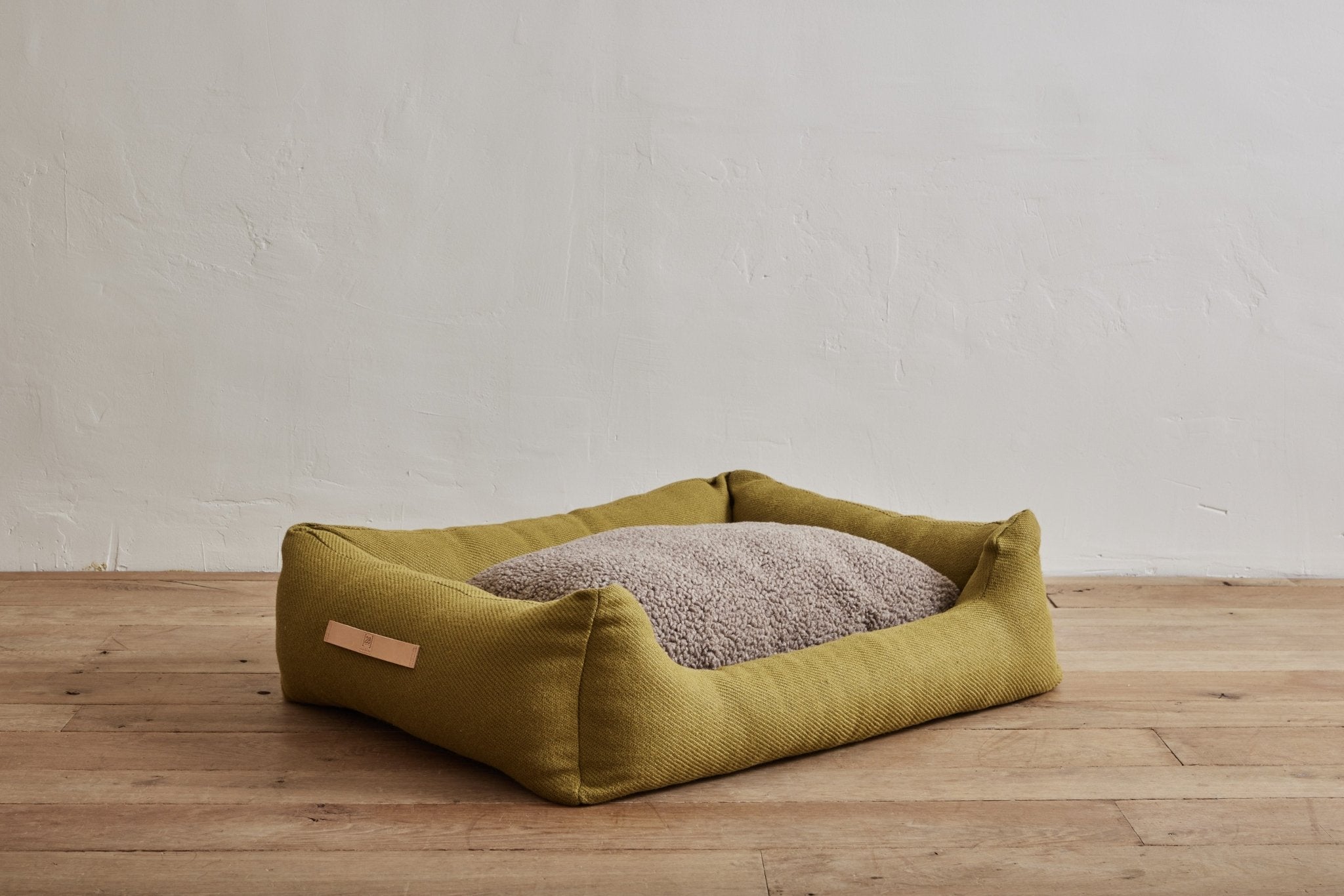 Henri Jute Dog Bed, Mustard - Nickey Kehoe