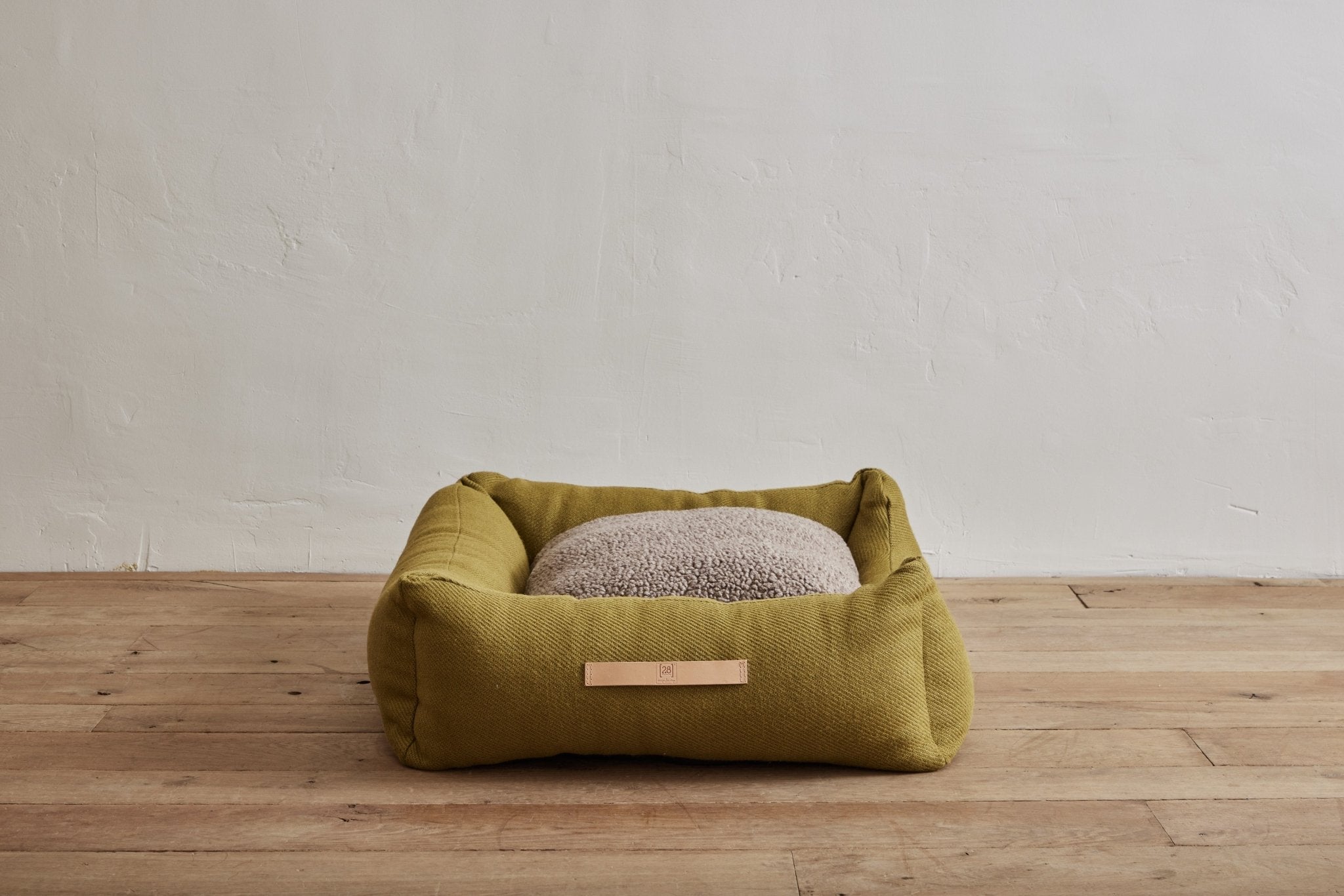 Henri Jute Dog Bed, Mustard - Nickey Kehoe