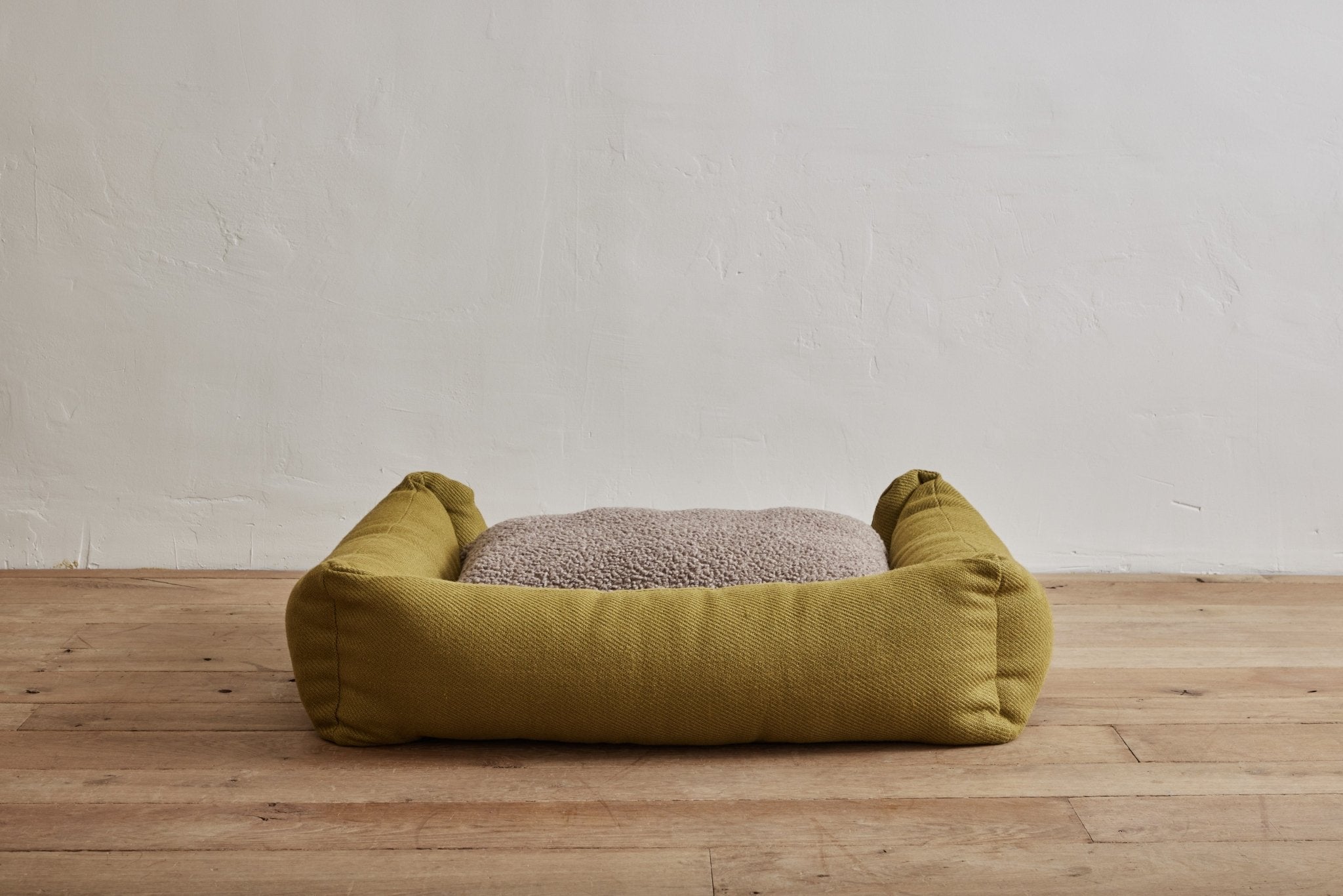 Henri Jute Dog Bed, Mustard - Nickey Kehoe