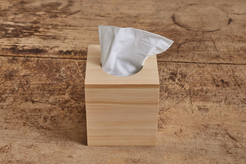 Hinoki Tissue Box Cover - Nickey Kehoe