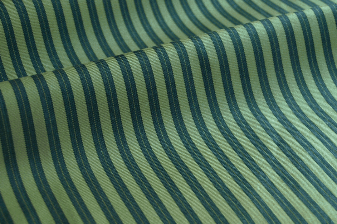 Howe, Burnley Overdye Ticking in Olive (Reversible) - Nickey Kehoe