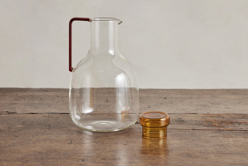 Ichendorf Milano, Carafe with Amber Lid - Nickey Kehoe