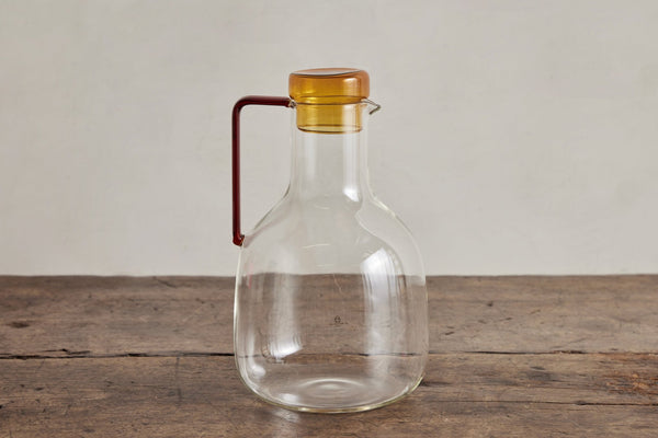 Ichendorf Milano, Carafe with Amber Lid - Nickey Kehoe