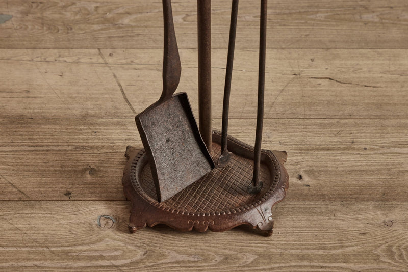 Iron Fireplace Tool Set (LA) - Nickey Kehoe