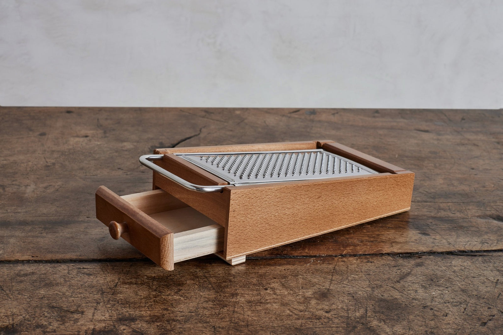 Italian Beechwood Cheese Grater with Drawer – Nickey Kehoe