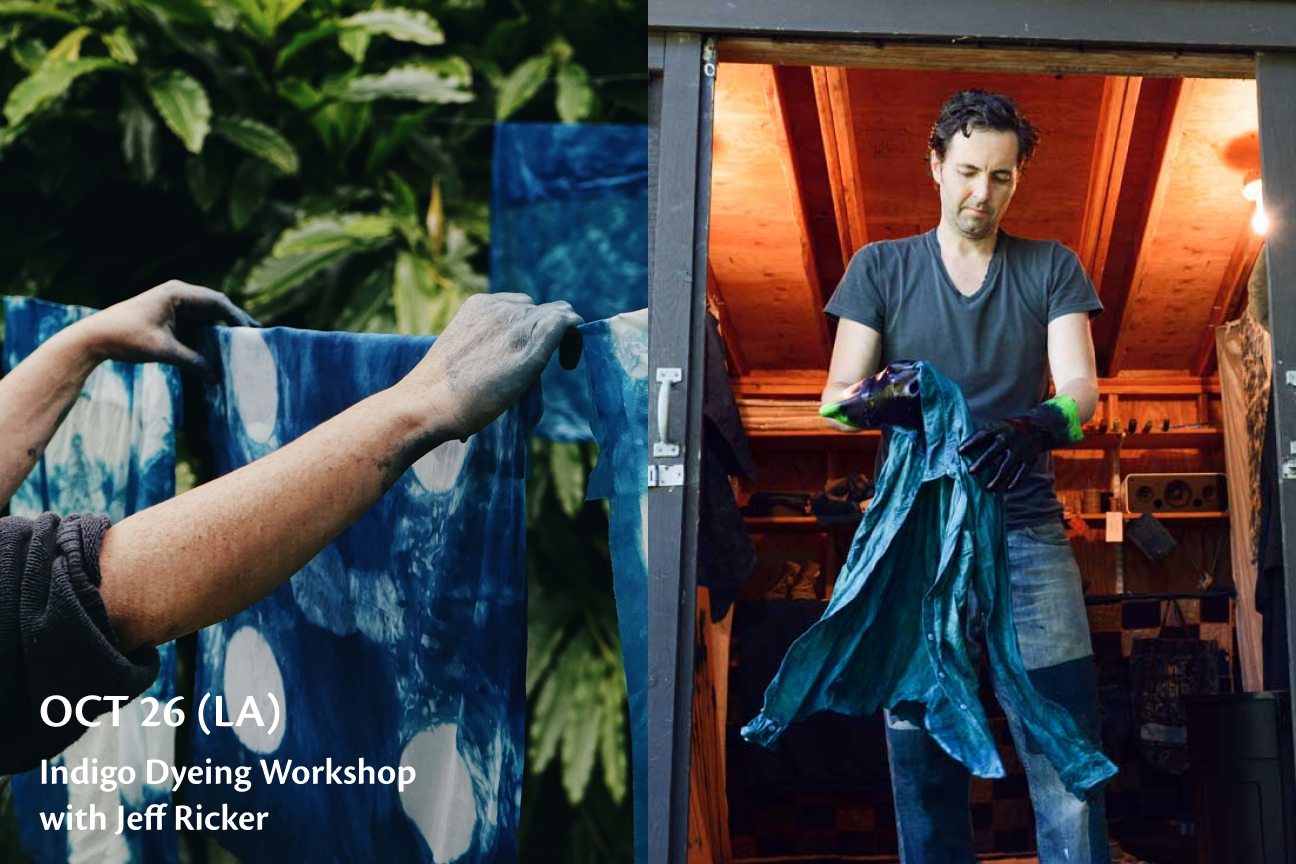 Indigo Dyeing Workshop with Jeff Ricker