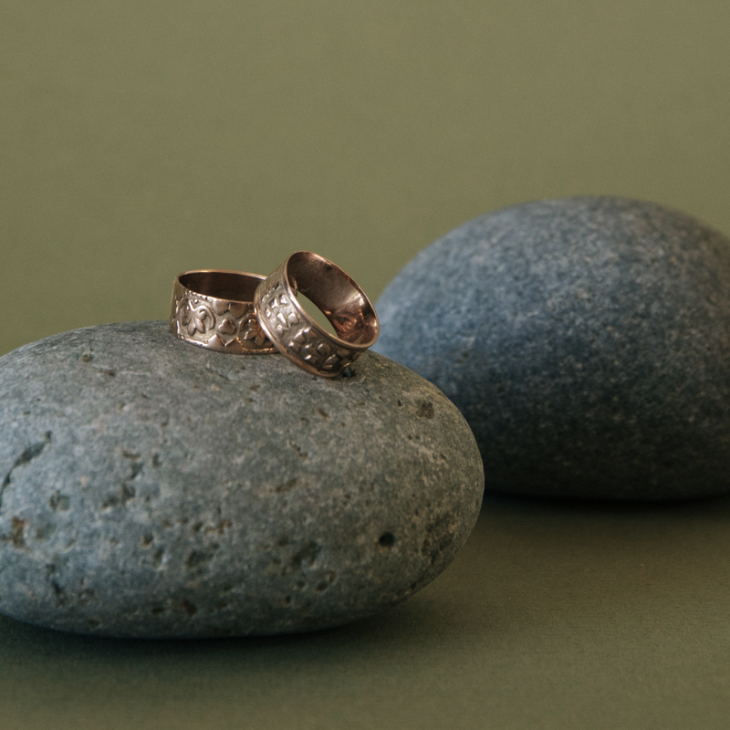 Victorian Etched Ring