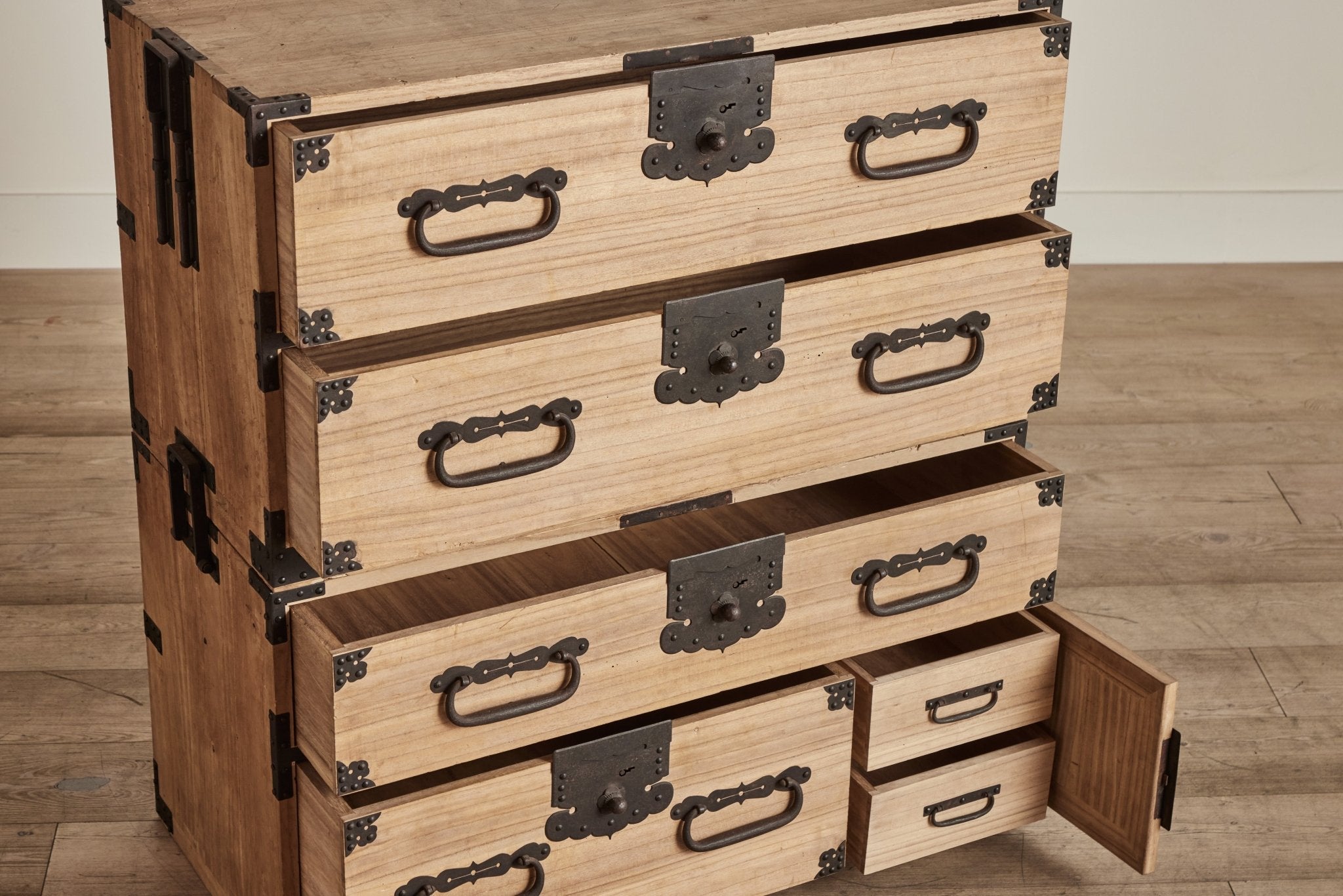 Kanto Two Piece Tansu Chest (LA) - Nickey Kehoe