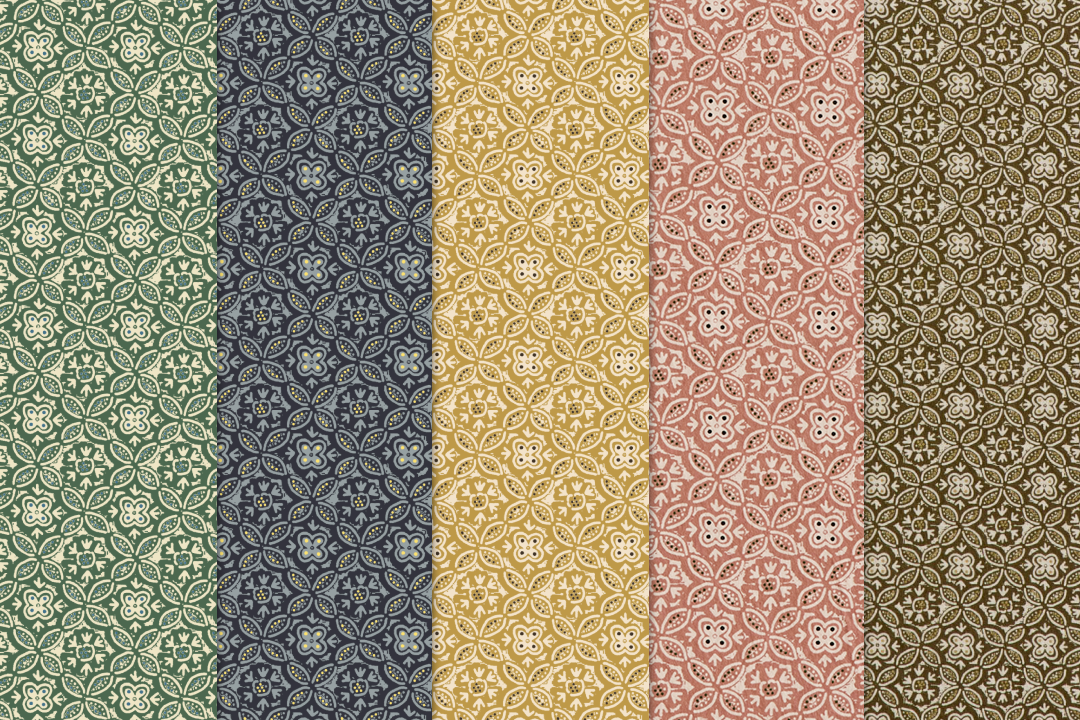 Kerchief Wallpaper (Multiple Colors)