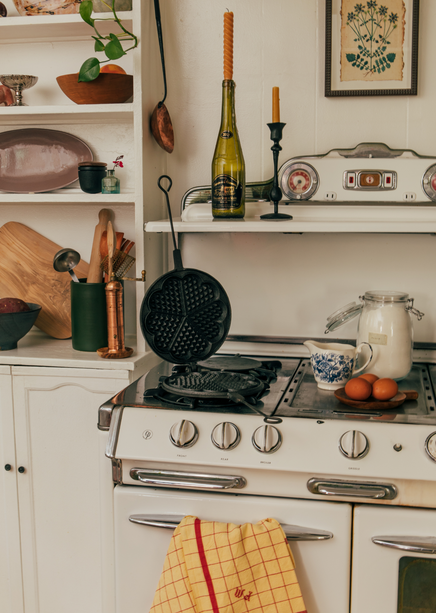 Cast Iron Waffle Maker – Nickey Kehoe