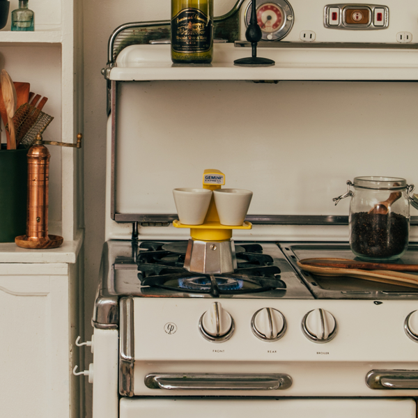 Espresso Maker in Yellow