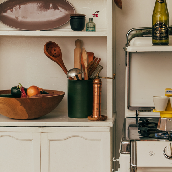 Utensil Holder in Thyme