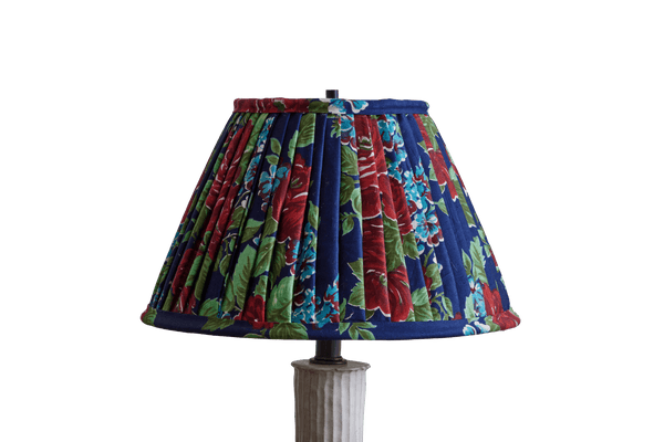 Lampshade in Vintage Blue Floral - Nickey Kehoe