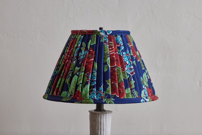 Lampshade in Vintage Blue Floral - Nickey Kehoe