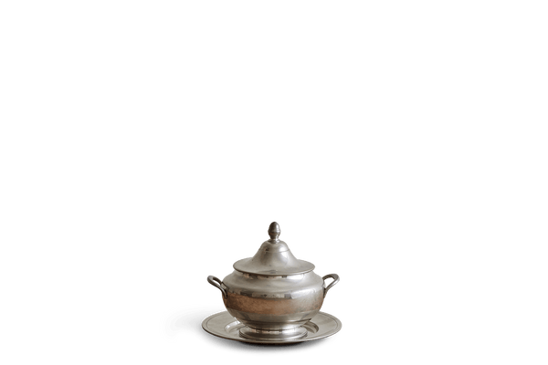 Large Pewter Tureen & Plate (LA) - Nickey Kehoe