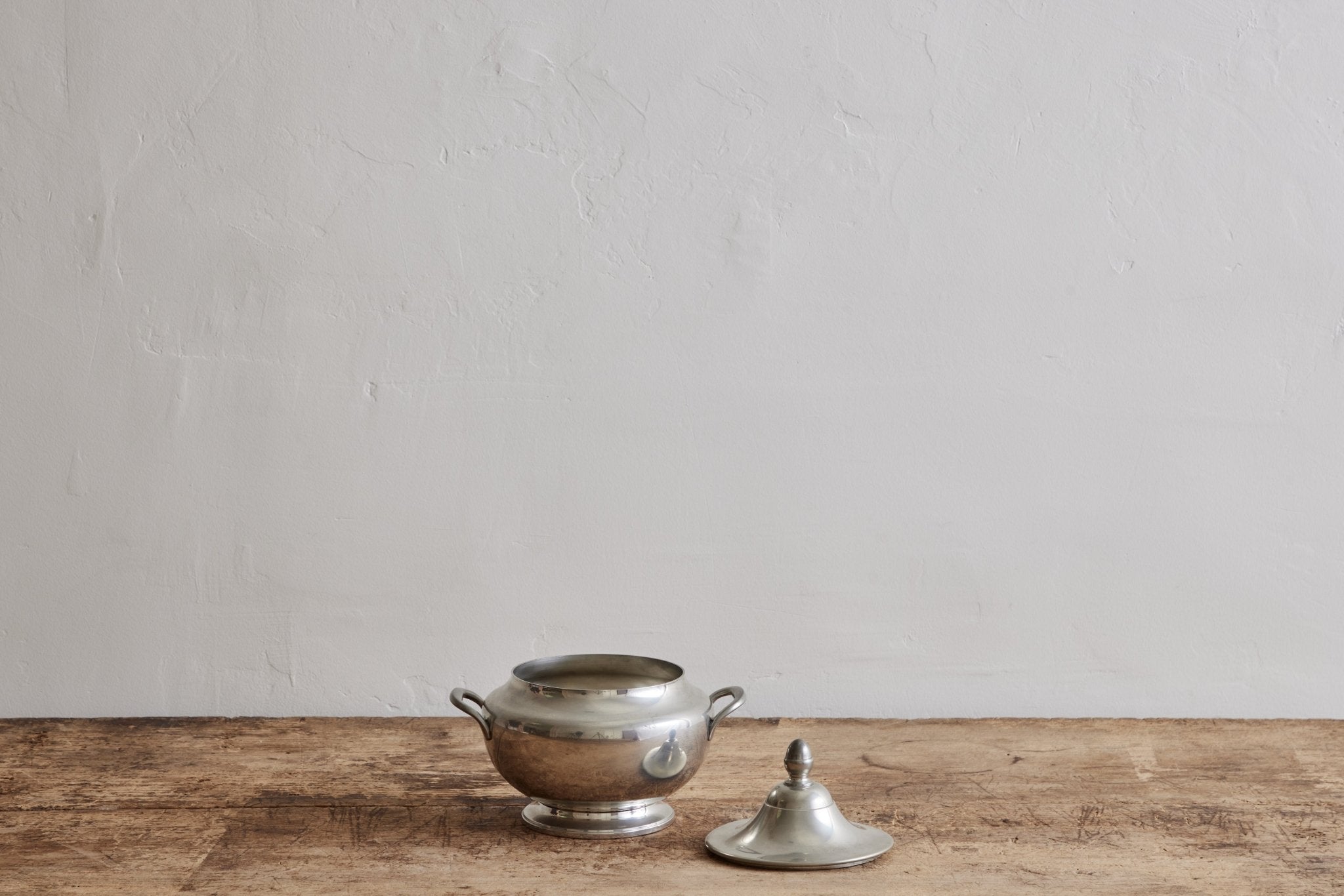 Large Pewter Tureen & Plate (LA) - Nickey Kehoe