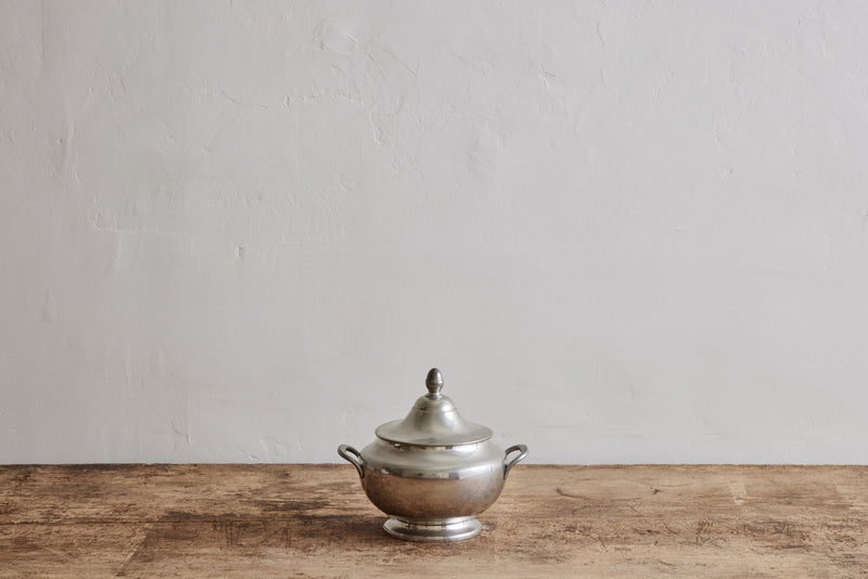 Large Pewter Tureen & Plate (LA) - Nickey Kehoe