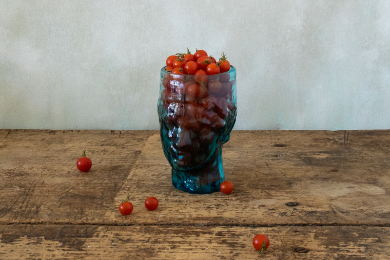 La Soufflerie Roma Vase in Turquoise