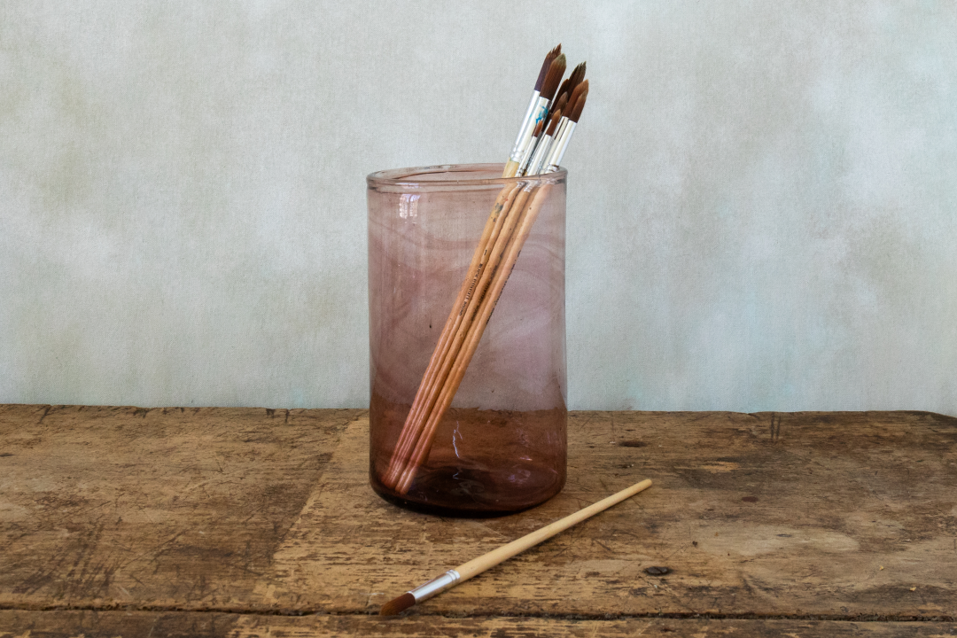 La Soufflerie Vase Droit in Framboise