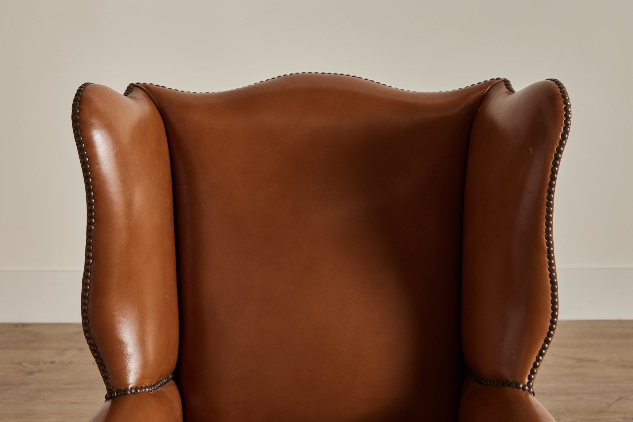 Leather Wingback Chairs (LA) - Nickey Kehoe