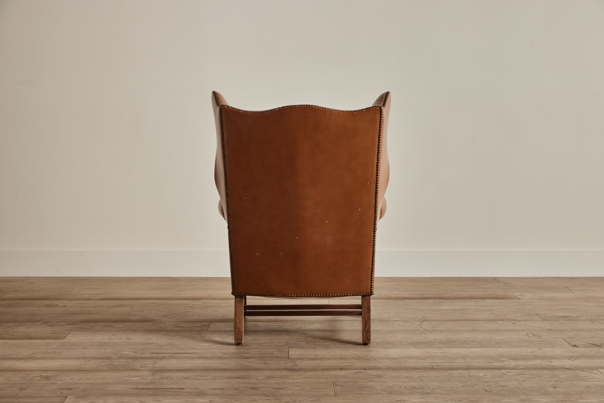 Leather Wingback Chairs (LA) - Nickey Kehoe