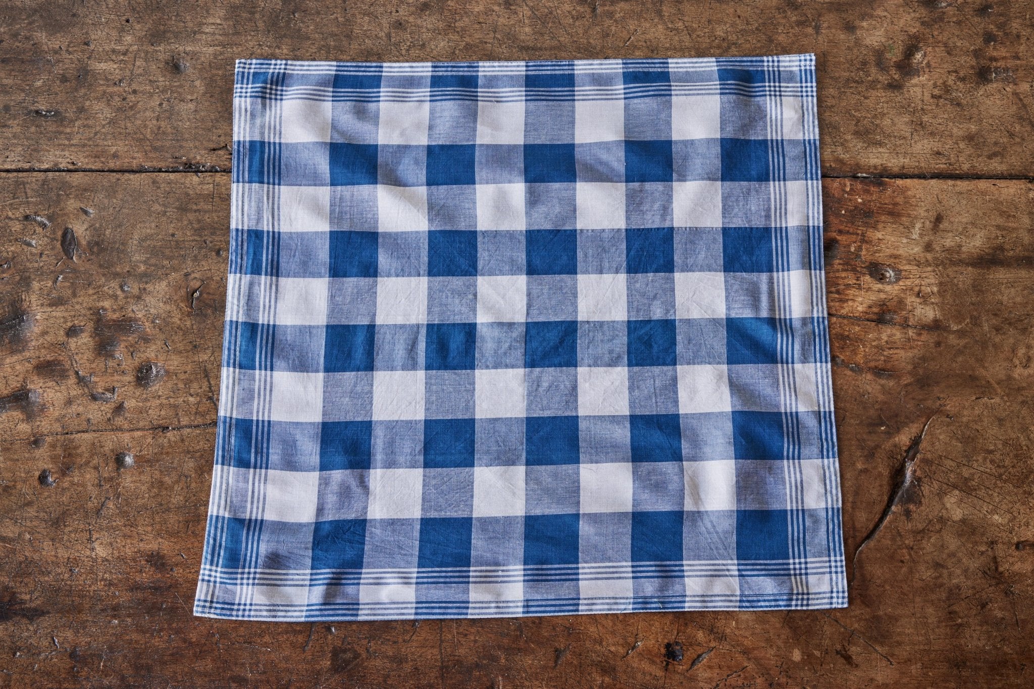 Les Indiennes Bandana, Gingham Bandana - Nickey Kehoe