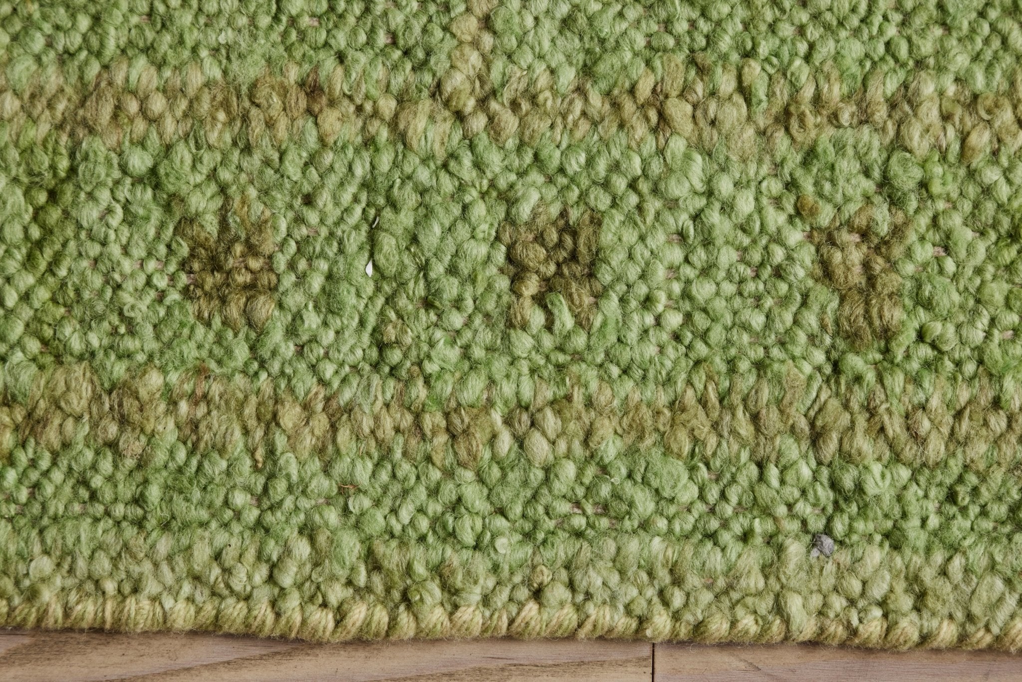 Light Green Rug, 9'9 x 11'11 - In Stock - Nickey Kehoe