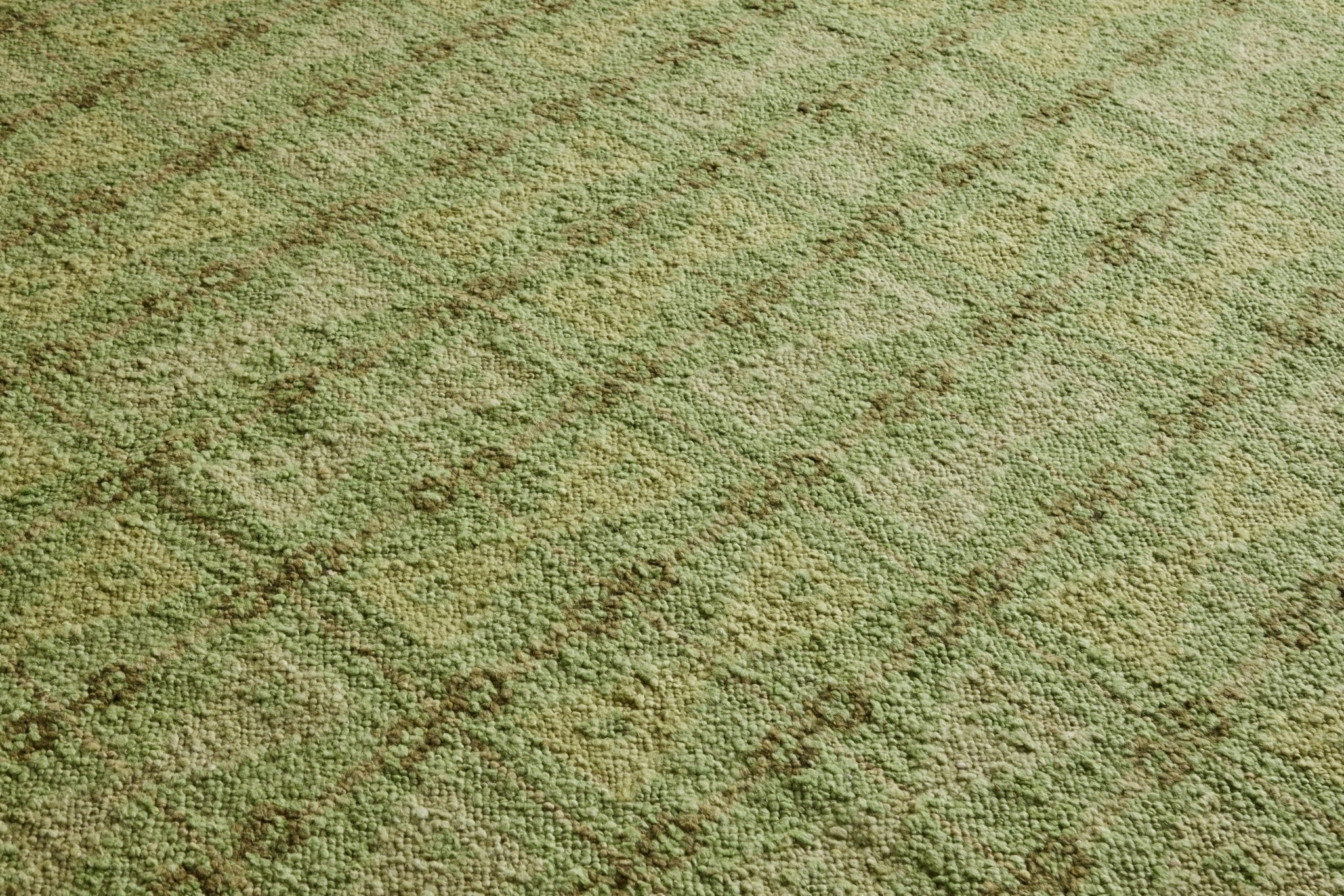 Light Green Rug, 9'9 x 11'11 - In Stock - Nickey Kehoe