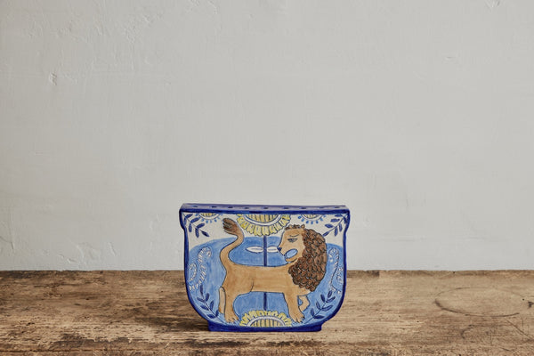 Lion Ceramic Menorah - Nickey Kehoe