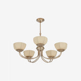 Shown in Heirloom Finish with Shades SH-223X-CRM