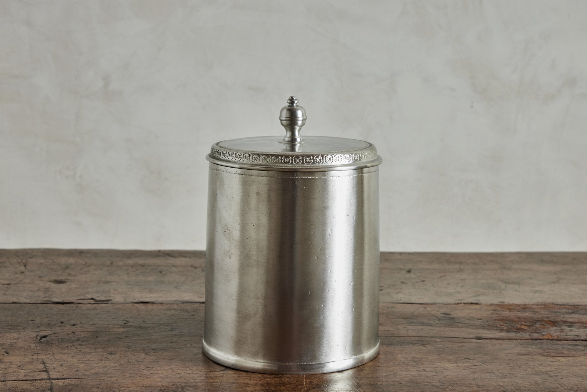 Match Pewter, Large Canister - Nickey Kehoe