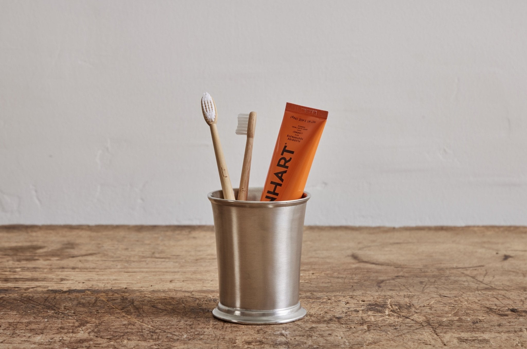 Match Pewter Lugano Toothbrush Cup - Nickey Kehoe