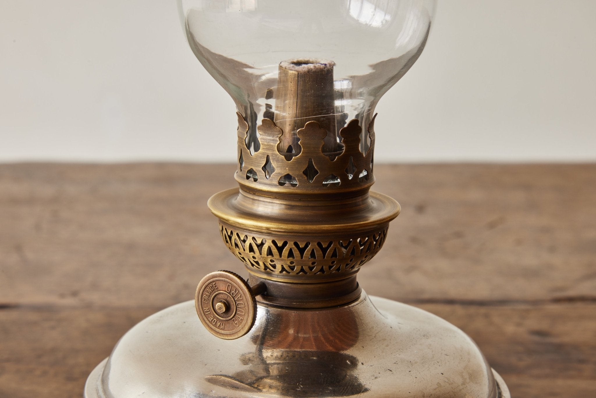Match Pewter, Oil Lamp - Nickey Kehoe