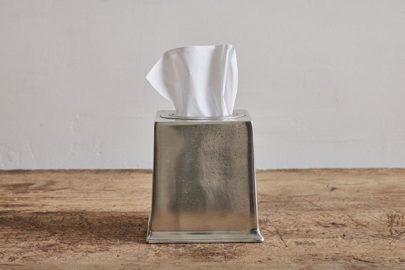 Match Pewter Tissue Box - Nickey Kehoe