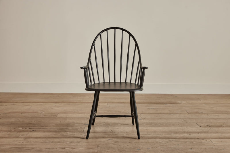 Metal Windsor Chair, Black - In Stock (LA) - Nickey Kehoe