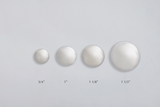 Milton Knob, Polished Nickel (Multiple Sizes)