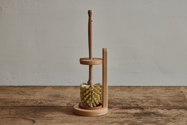 Natural Wood Toilet Brush - Nickey Kehoe