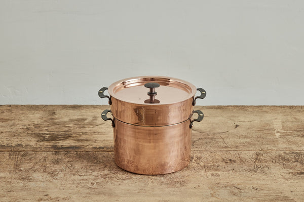 Netherton Foundry, Copper Stockpot and Steamer - Nickey Kehoe