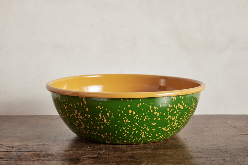 Nickey Kehoe 13.5" Enamelware Serving Bowl - Nickey Kehoe