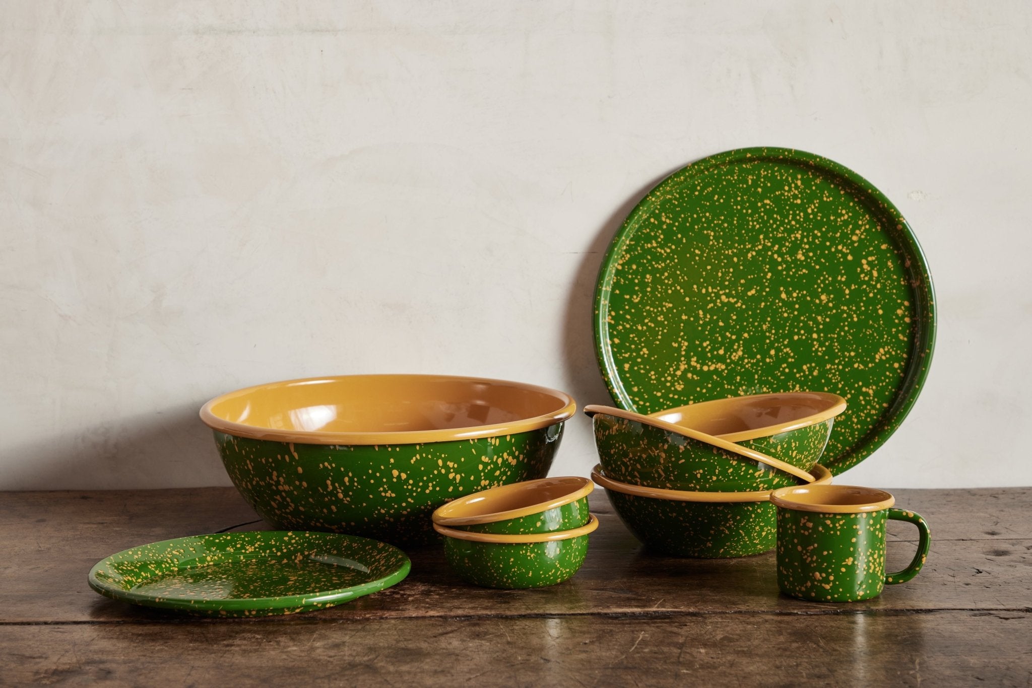 Nickey Kehoe 13.5" Enamelware Serving Bowl - Nickey Kehoe