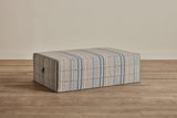 Shown in Customer's Own Material (Susan Deliss, Yashim Too in Azure Walnut), 48 in.