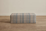 Shown in Customer's Own Material (Susan Deliss, Yashim Too in Azure Walnut), 48 in.