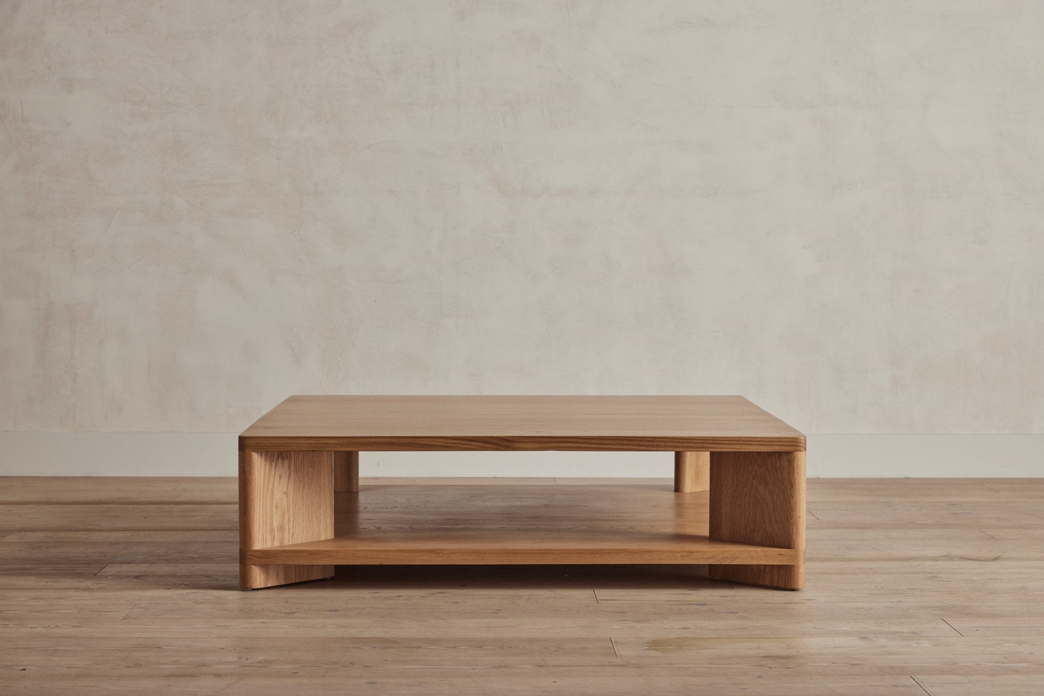 Nickey Kehoe 48" Square Shelf Coffee Table - In Stock (LA) - Nickey Kehoe