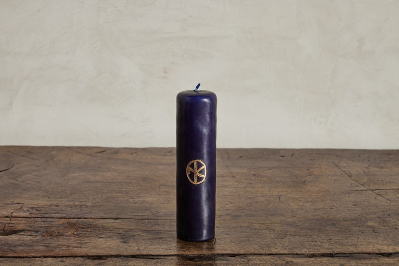 Nickey Kehoe Altar Candle, Blue - Nickey Kehoe