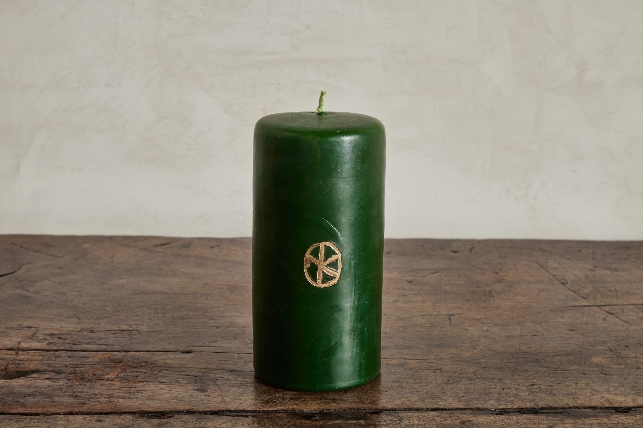 Nickey Kehoe Altar Candle, Green - Nickey Kehoe