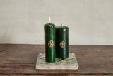 Nickey Kehoe Altar Candle, Green - Nickey Kehoe