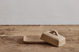 Nickey Kehoe Butter Dish in Flax - Nickey Kehoe