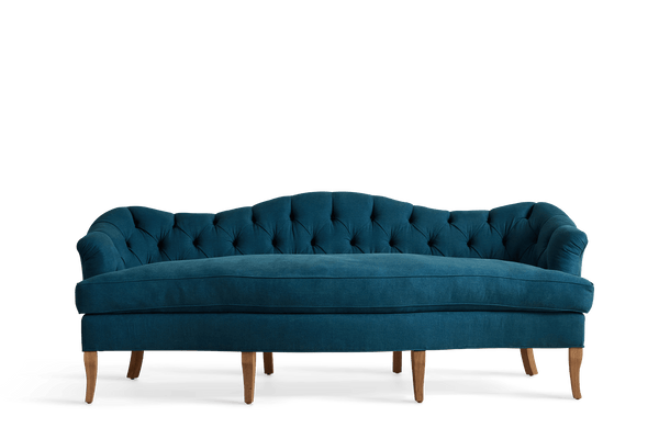 Nickey Kehoe Camelback Sofa, Tufted - Nickey Kehoe